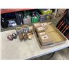 Image 1 : LARGE LOT OF NEW MAKE UP BRUSH HOLDERS