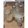 Image 2 : ASSORTED CRYSTAL PIECES, DESSERT CUPS AND STEMWARE