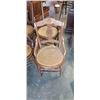 Image 2 : SET OF 4 ANTIQUE DINING CHAIRS