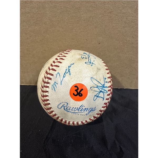 Rawlings Costa Rica Signed Baseball