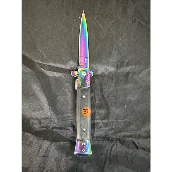 Pearlescent Falcon Stiletto Knife