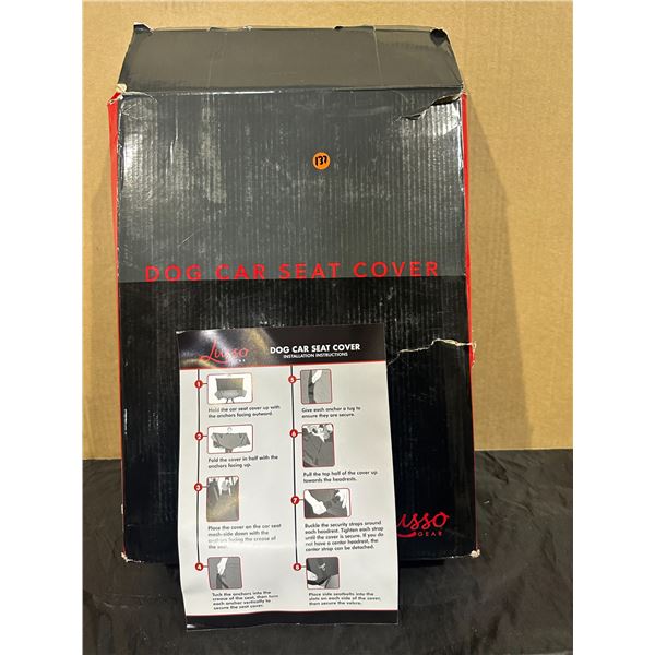 Lusso Gear Dog Car Seat Cover