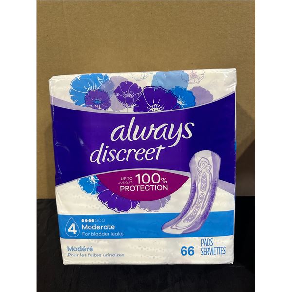 Always Discreet Moderate - 66 Pads