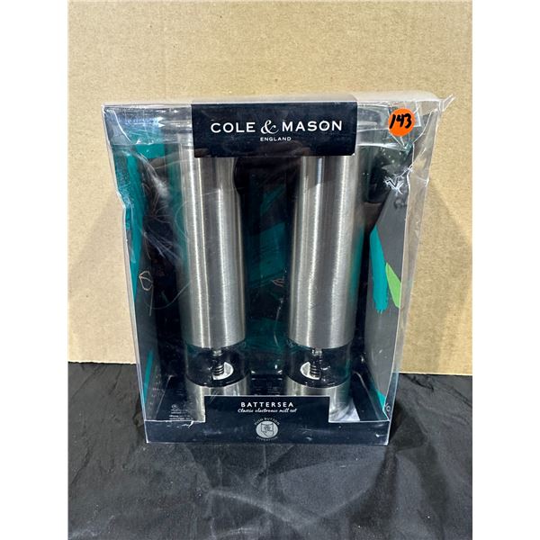 Cole & Mason Electronic Salt & Pepper Mill Set