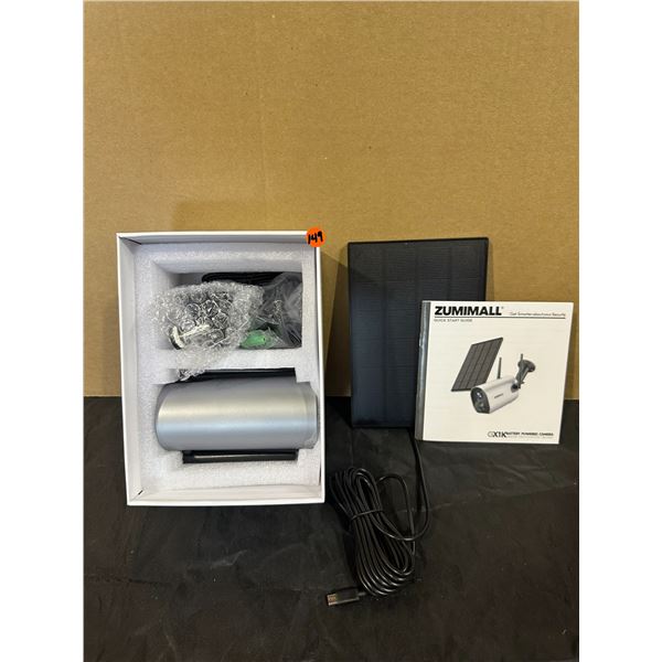 Zumimall GX1K Battery Powered Outdoor Solar Camera