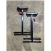Image 1 : Lot of 2 Adjustable Table Roller Stands