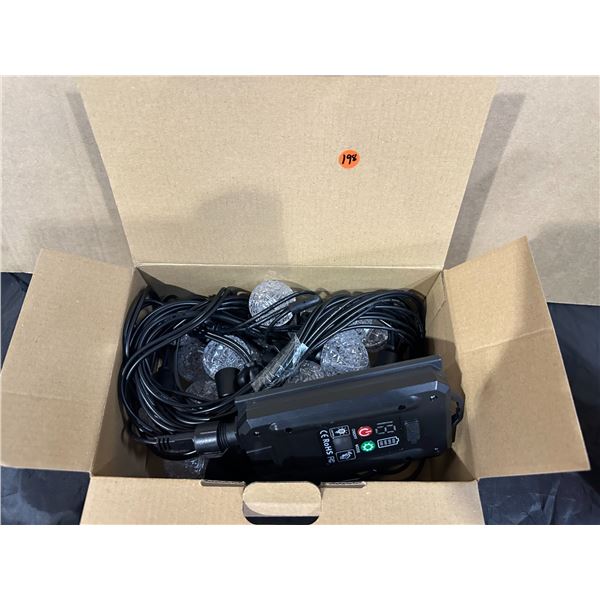 Solar Powered Outdoor String Lights