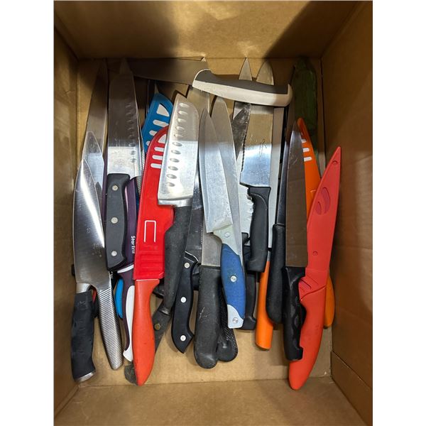 Assorted Lot of Chef Knives