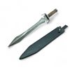 Image 1 : Fixed 17" Damascus Blade Sword with Wood Handle