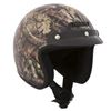 Image 1 : CKX VG200 Open-Face Helmet, Brown/ Grey Hunt Decal, Size: Large, New