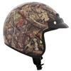 Image 2 : CKX VG200 Open-Face Helmet, Brown/ Grey Hunt Decal, Size: Large, New