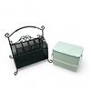 Image 1 : Metal Utensil Holder and Plastic Box