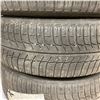 Image 6 : Winter Tire Set on Rims, Michelin 215/ 60 R 17 Studless Tires, Rims for 2013 Ford Escape