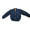 Image 2 : 2X Navy Blue Cargo Zone Ma1 Flight Jacket Size XLarge