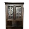 Image 2 : Antique mahogany wooden display cabinet - approx 39in W x 17in L x 79in H