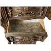 Image 2 : Set of 2 French provincial nightstands - approx 25in W x 17in L x 25in H