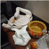 Image 2 : Group of assorted - includes 2 vintage dolls / swan bowl etc