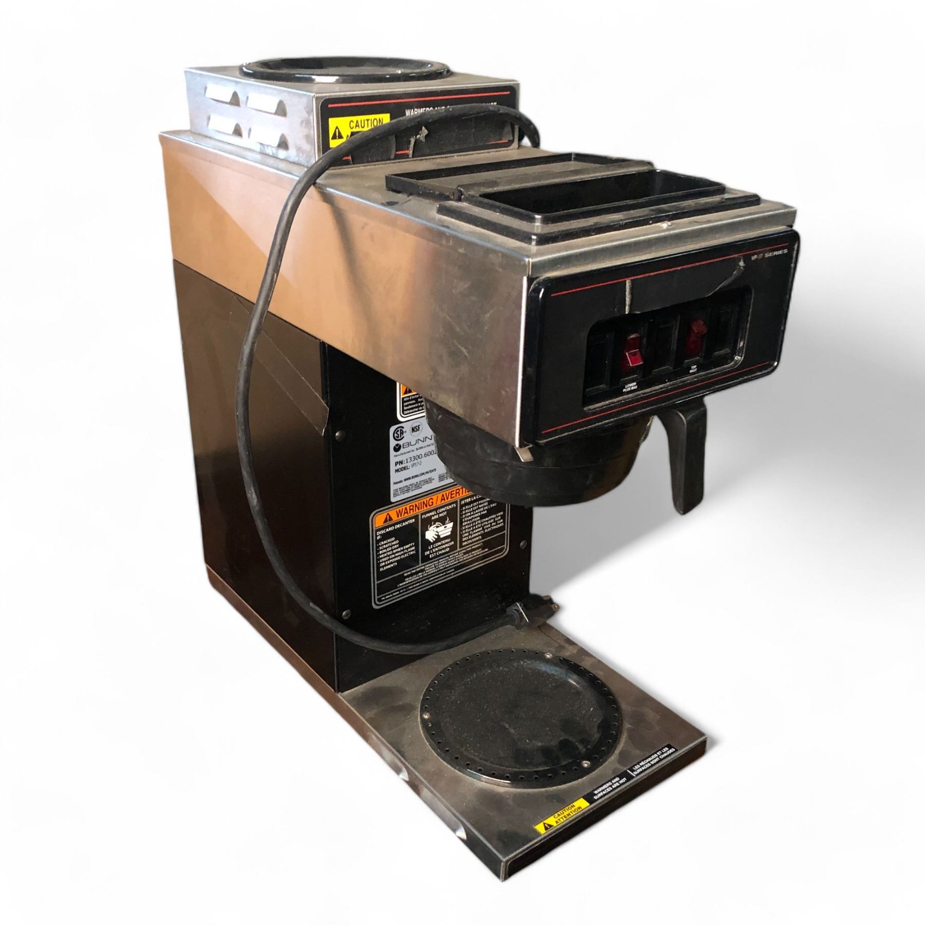 Bunn Vp17 Bunn Burner Coffee Maker Bunn Vp17-3 BUNN VP17-2SS