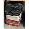 Image 2 : Group of 5 Suitcases & 3 Briefcases