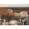 Image 2 : 4 Shelves of Misc Including - Food Packaging, Napkin Dispensers, Straws, Utensils, Etc.