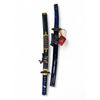 Image 1 : 2 pc - Japanese replica samurai katana swords - Made in Japan - 27"