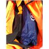 Image 2 : Orange Uline bag w/ tent