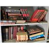 Image 2 : 3 Shelves - Encyclopedias, Novels, misc. books.