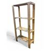 Image 1 : Solid Pine 4 shelf storage rack - 32x14x64"