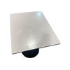 Image 2 : Set of 6 white restaurant table - 21in x 27in x 29in height