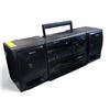 Image 1 : Vintage Sony CFS-W455 boombox that plays cassettes and AM/FM radio