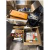 Image 1 : Misc. lot of wood shelves, toys, games, movie camera, joystick, etc.