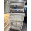 Image 2 : Kenmore white refrigerator 970-658326 - good working order 65 1/2in height x 32in depth x 30in wide