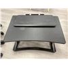 Image 2 : Prime Cables height adjustable table top desk - approx. 31 1/2in length x 24in depth