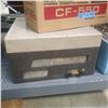 Image 2 : 3 pc - Symphon & BSR vintage portable turntables w/ Sony CF-550 FM stereo / Cassette player
