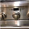 Image 2 : GE Monogram 6 burner gas stove with oven - approx. 3ft wide x 31in depth x 37in height