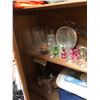 Image 8 : Room lot full of assorted Christmas decorations & misc. - glass vases/ artificial plants/ flower etc