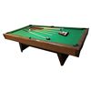 Image 2 : Windsor 8 Home Billiard Table JF-8 Brunswick Corporation with cue sticks, balls - approx. 100in x 56