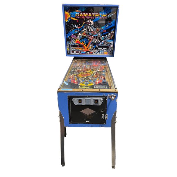 RARE Pinstar GAMATRON Pinball Machine - Circa 1985