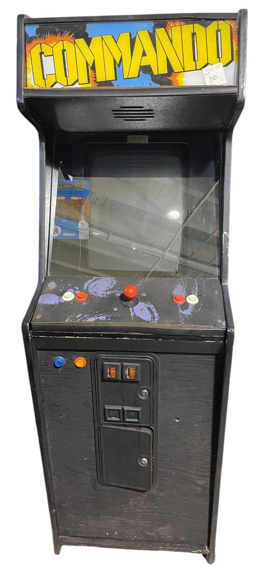 Capcom - COMMANDO Arcade Machine w/original seal
