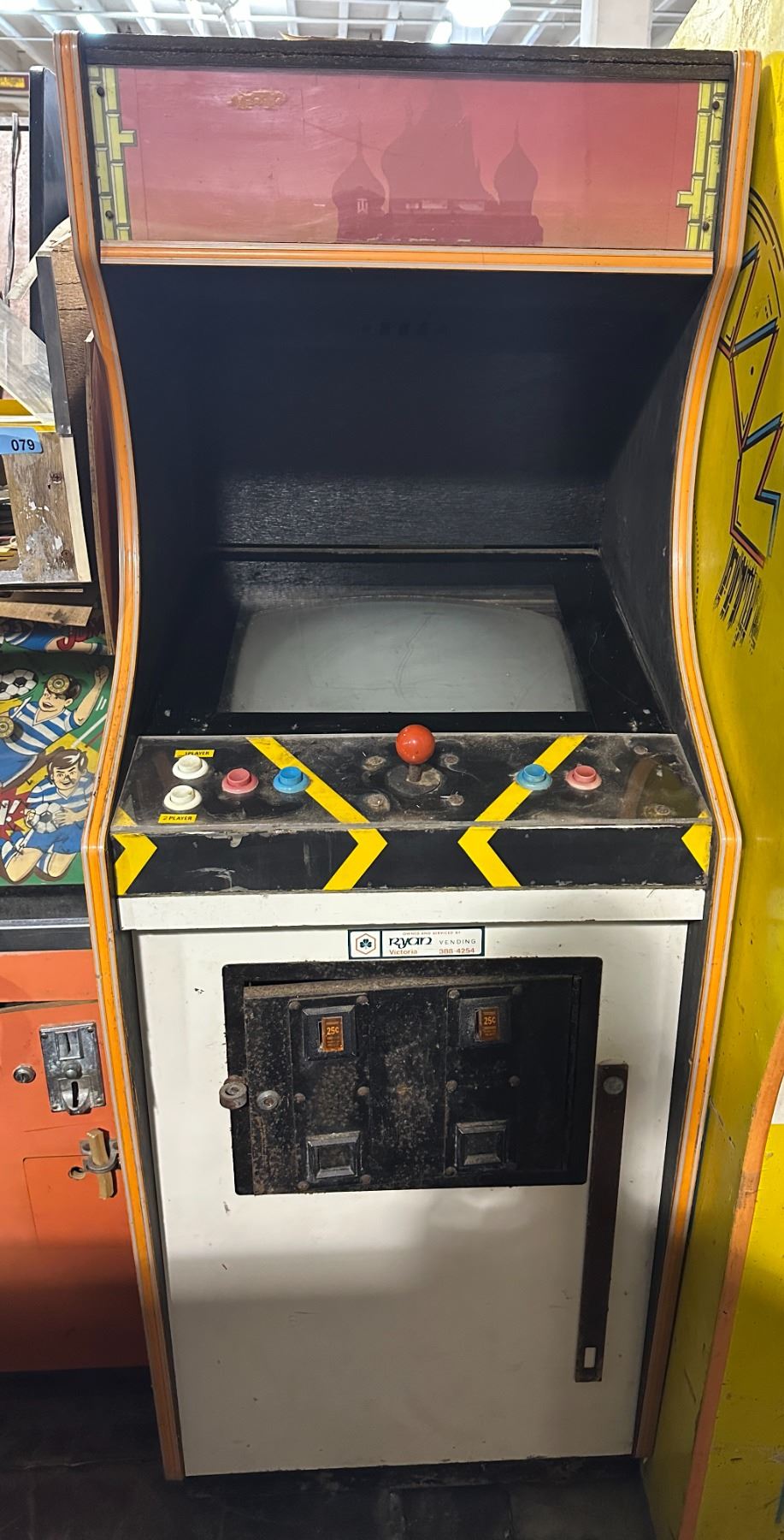 Aracde Shell Shell of arcade game, unknown name