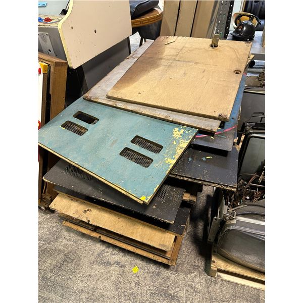 Pallet lot - Misc. arcade game parts