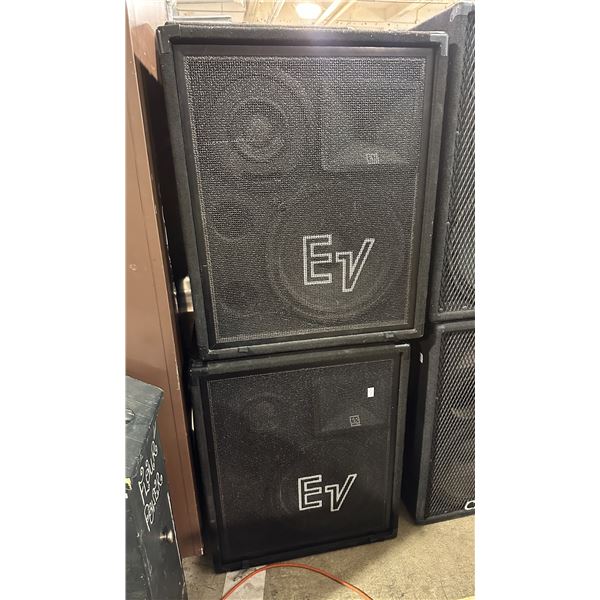 2 Pc - EV S-1503ER Speakers