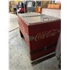 Image 2 : Vintage metal "Drink Coca-Cola" Cooler - 27x42x32"