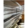 Image 1 : Rack of mostly stainless & aluminum steel flat bars