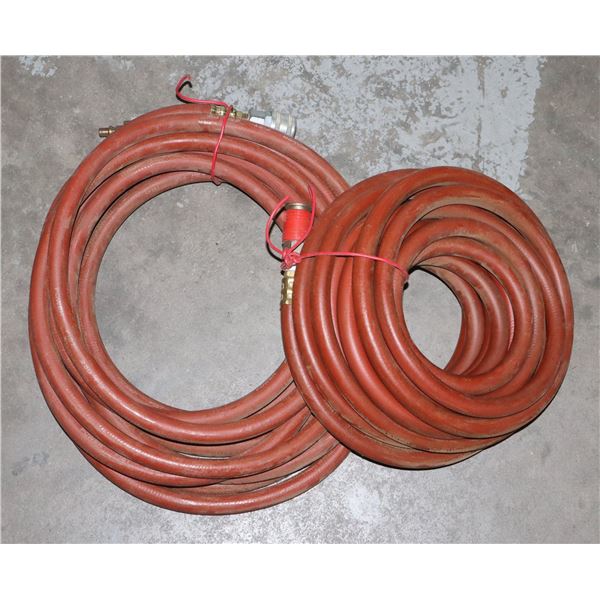 TWO COMPRESSOR HOSES