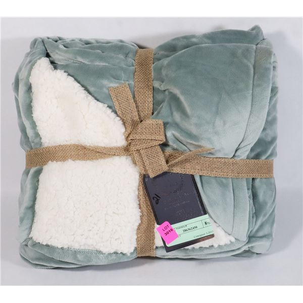 NEW PAPIER & CHAUD LUXURY MINK BERBER THROW