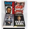 Image 1 : BUNDLE OF 4 HARDCOVER HOCKEY BOOKS