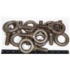 Image 1 : LOT OF 10-FORGED SHOULDER EYE BOLTS 3/4"