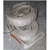 Image 1 : LOT OF 2 - 3" WIDE SLINGS 16 FT LONG USED