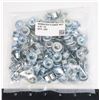 Image 1 : PACKAGE OF 100 SERRATED FLANGE NUTS 3/8"-16